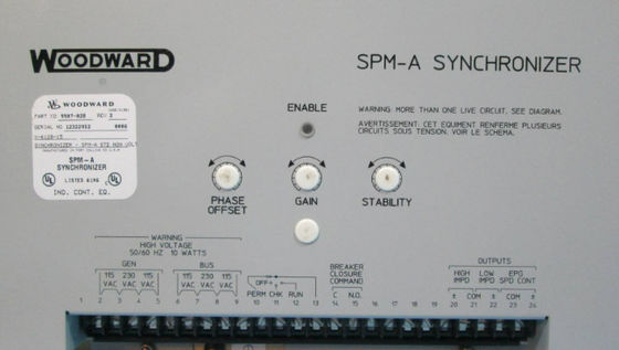 Woodward 9907-028 SPM-A STD NON VOLTAGE MATCH (EMC) ASSEMBLY 50/60Hz