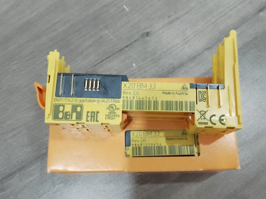নিরাপদ আইও মডিউলের জন্য X20BM33 B&amp;R X20 PLC সিস্টেম বাস মডিউল