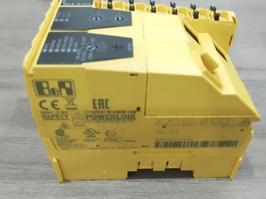 X20SL8100 B&amp;R X20 SYSTEM CPU মডিউল SafeLOGIC কার্যকারিতা সহ