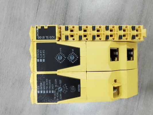 X20SL8100 B&amp;R X20 SYSTEM CPU মডিউল SafeLOGIC কার্যকারিতা সহ