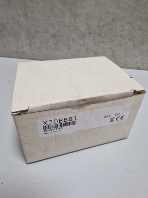 X20BB81 B&amp;R X20 সিস্টেম বাস বেস একটি সম্প্রসারণ স্লট সহ