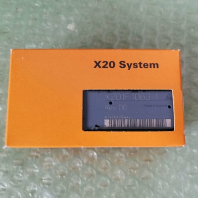 একটি PROFIBUS DP V1 ইন্টারফেস সহ X20IF1063-1 B&amp;R X20 Plc ইন্টারফেস মডিউল