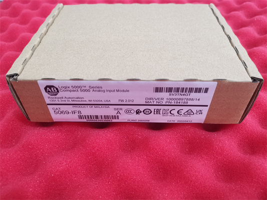 অ্যালেন-ব্র্যাডলি 5069-IF8 আট (8) ডিফারেনশিয়াল এনালগ ইনপুট চ্যানেল মডিউল
