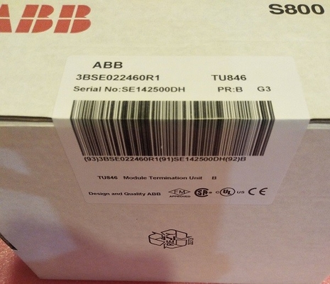 ABB TU846 3BSE022460R1 অ্যাডভ্যান্ট 800xA সমর্থনকারী রিডন্ড্যান্ট I/O. মডিউলগুলির উল্লম্ব মাউন্ট