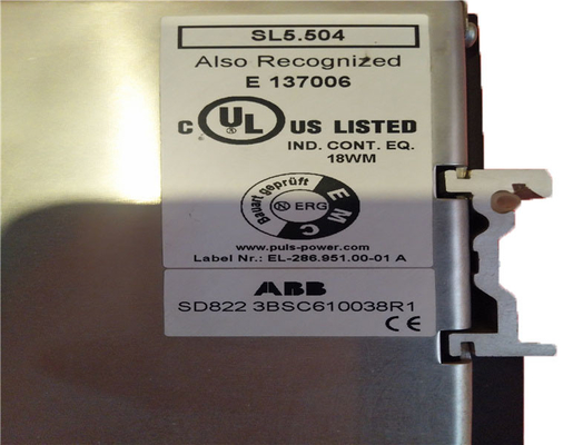 ABB SD822 3BSC610038R1 অ্যাডভ্যান্ট 800xA পাওয়ার সাপ্লাই ডিভাইস