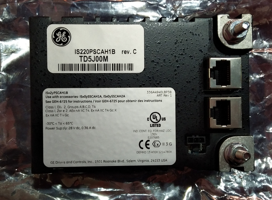 GE IS220PSCAH1A GENERAL ELECTRIC IS200 ইন্ডাস্ট্রিয়াল অটোমেশন অ্যাপ্লিকেশনের জন্য I/O প্যাক মডিউল স্টক