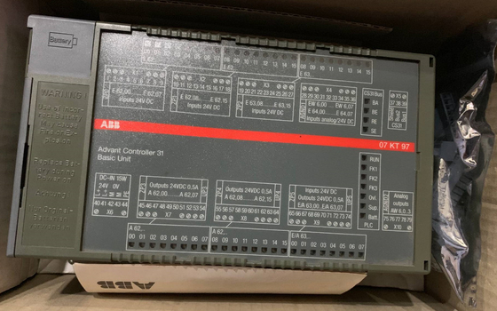 ABB 07KT97 GJR5253000R0100 পিএলসি সেন্ট্রাল ইউনিট অ্যাডভান্ট কন্ট্রোলার 31 বেসিক ইউনিট
