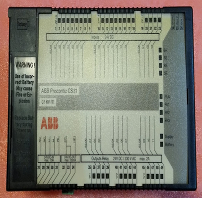 ABB 07KR91 GJR5250000R0303 বেস ইউনিট 07 KR 91, 230 VAC প্রসেসর মডিউল