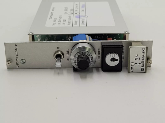 ACM215 204-215-000-101 ক্যালিব্রেটর মডিউল ইন স্টক কম্পন মনিটরিং সিস্টেম মডিউল