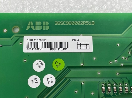 ABB DSDI 110AV1 3BSE018295R1 ডিজিটাল ইনপুট বোর্ড I/O মডিউল DCS অংশ