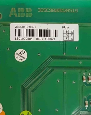 ABB DSDI 120AV1 3BSE018296R1 ডিজিটাল ইনপুট বোর্ড 32 পিএলসি নিয়ন্ত্রণ ব্যবস্থা