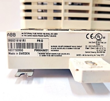 ABB PM864AK01 3BSE018161R1 AC 800M প্রসেসর ইউনিট CPU I/O মডিউল