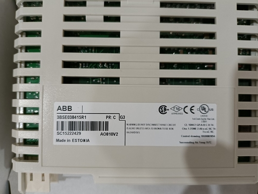 ABB AO810V2 3BSE038415R1 অ্যানালগ আউটপুট মডিউল S800 I/O মডিউল 8 চ্যানেল