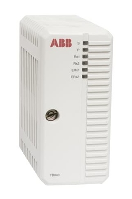 ABB TB840A 3BSE037760R1 মডিউলবাস অপটিক্যাল ক্লাস্টার মডেম 1+1 রিডন্ড্যান্ট অপারেশনের জন্য