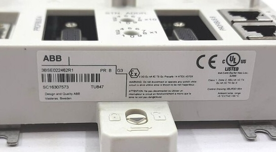 ABB TU847 3BSE022462R1 মডিউল সমাপ্তি ইউনিট S800 I/O মডিউল স্টক ইন