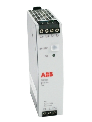ABB SD832 3BSC610065R1 পাওয়ার সাপ্লাই I/O মডিউল ব্র্যান্ড নতুন স্টক