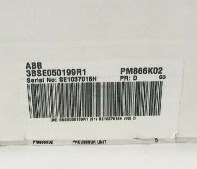 ABB PM866K02 3BSE050199R1 রিডান্ডেন্ট প্রসেসর ইউনিট পাওয়ার কন্ট্রাক্টর