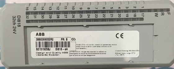 ABB DI818 3BSE069052R1 ডিজিটাল ইনপুট মডিউল 24V 32 চ্যানেল ইউনিট স্টক ইন