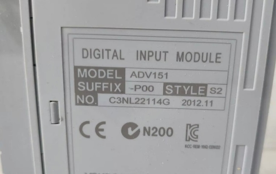YOKOGAWA ADV151-P00 ডিজিটাল ইনপুট মডিউল 32-চ্যানেল 24 ভি ডিসি বিচ্ছিন্ন