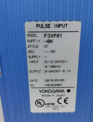 F3XP01-0HS1 YOKOGAWA রেঞ্জ-মুক্ত মাল্টি-কন্ট্রোলার উচ্চ গতির কাউন্টার মডিউল