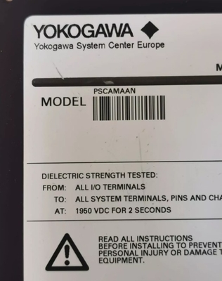 PSCAMAAN YOKOGAWA Critical Analogue Module Supplier I/O Signal PLC Module Automation Systems (পিএসসিএএমএএন ইউকোগাওয়া সমালোচনামূলক এনালগ মডিউল সরবরাহকারী আই/ও সিগন্যাল পিএলসি মডিউল অটোমেশন সিস্টেম)