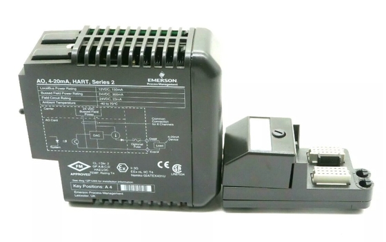 KJ3221X1-BA1 এমারসন AO 8-চ্যানেল 4-20 mA হার্ট সিরিজ 2 অতিরিক্ত কার্ড