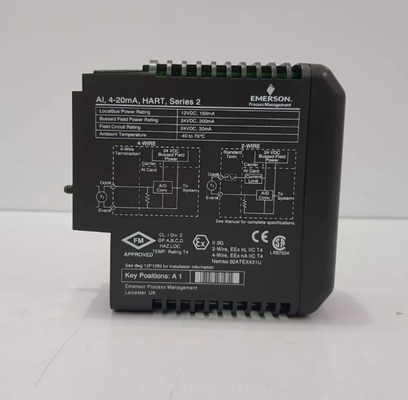 KJ3222X1-BA1 Emerson EPRO AI 8 CH 4-20mA হার্ট কার্ড সিরিজ 2