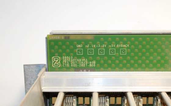 RF533 3BSE014227R1 BB510 3BSE001693R2 ABB Subrack 12SU Backplane সহ