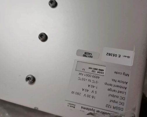 DSSR122 48990001-NK ABB পাওয়ার সাপ্লাই ইউনিট 24 ভিডিসি পিএলসি মডিউল অটোমেশন সিস্টেম