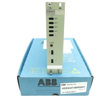 70AA02B-E HESG 447388 R1 ABB DCS সিস্টেম কন্ট্রোল মডিউল ভোল্টেজ সিগন্যাল আউটপুট মডিউল