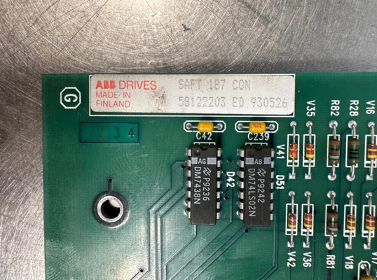 SAFT 187 CON 58122203 ABB কন্ট্রোল বোর্ড
