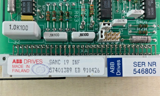 SAMC 19 INF 57401389 ABB মাইক্রোপ্রসেসর ইন্টারফেস কার্ড