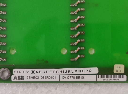 XVC770BE101 3BHE021083R0101 ABB HVD বোর্ড লেপা