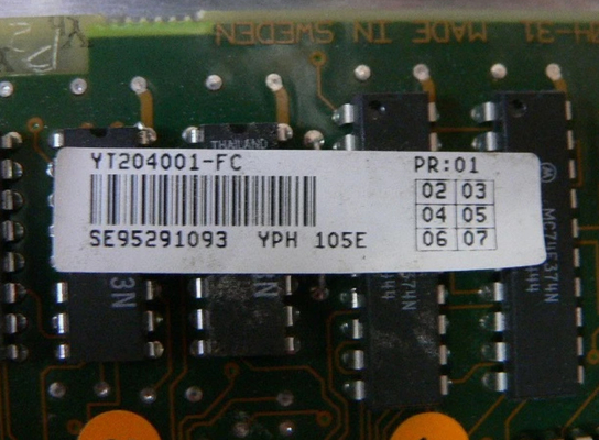 YPH105E YT204001-FC ABB ডিজিটাল স্পিড ইনপুট বোর্ড