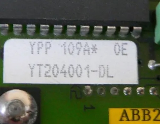 YPP109A YT204001-HS ABB স্পিড কন্ট্রোল বোর্ড