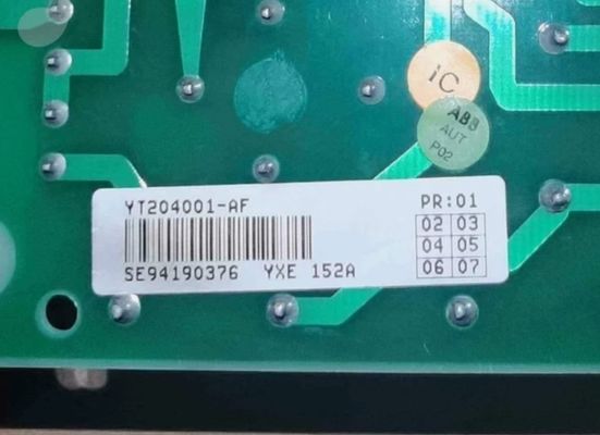 YXE152A YT204001-AF ABB রোবোটিক কন্ট্রোল কার্ড
