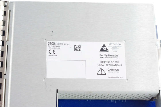 বেন্টলি নেভাদা 3500/42E বর্ধিত কম্পন মনিটর মডিউল 4-চ্যানেল মনিটর API 670 স্ট্যান্ডার্ডগুলির সাথে সামঞ্জস্যপূর্ণ