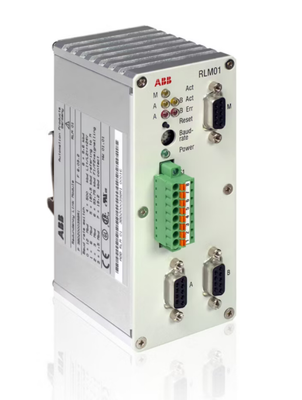 ABB RLM01 PROFIBUS রিডান্ডান্সি লিঙ্ক মডিউল রিডন্ড্যান্ট PROFIBUS DP সিগন্যাল রিপিটার এবং স্বয়ংক্রিয় লাইন সুইচিং সহ
