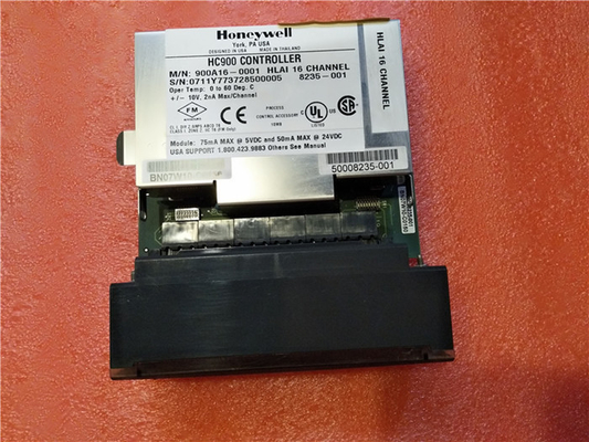 900A16-0001 হানিওয়েল 16 চ্যানেল এআই মডিউল HC900 কন্ট্রোলার পিএলসি মডিউল