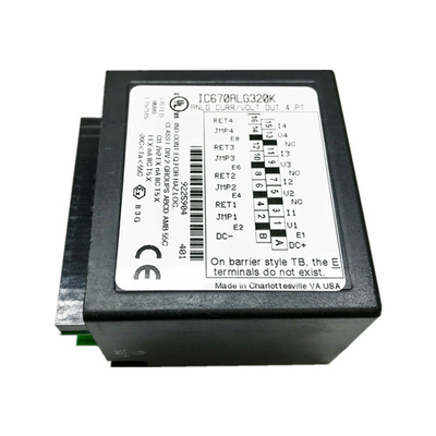 IC670ALG320 GE Fanuc GE ফিল্ড কন্ট্রোল এনালগ আউটপুট বর্তমান ভোল্টেজ 4 চ্যানেল জেনারেল ইলেকট্রিক
