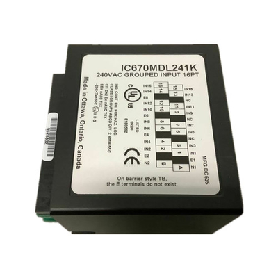 IC670MDL640 GE Fanuc GE ফিল্ড I/O 24VDC Pos/Neg ডিসক্রিট ইনপুট মডিউল জেনারেল ইলেকট্রিক