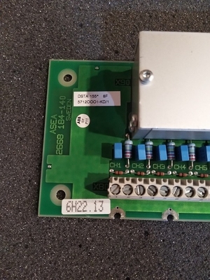 DSTA155P ABB S100 I/O টার্মিনেশন ইউনিট সংযোগ ইউনিট PLC খুচরা যন্ত্রাংশ 3BSE018323R1​