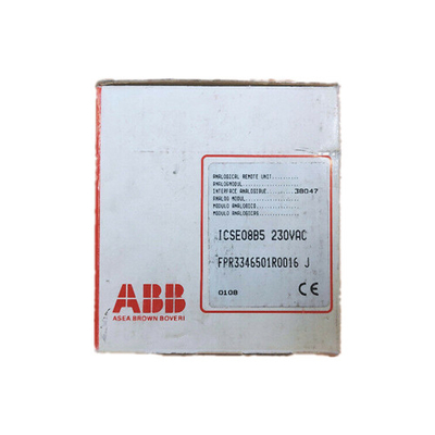 ICSE08B5 ABB Procontic CS31 ICSE08B5 এনালগ রিমোট ইউনিট 24 VDC 5W PLC খুচরা যন্ত্রাংশ FPR3346501R0016