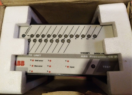 ICSK20F1 ABB Procontic CS 31 ICSK 20F1 I/O রিমোট ইউনিট CS31 PLC খুচরা যন্ত্রাংশ FPR3327101R1202