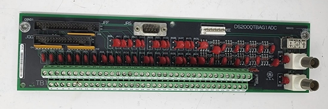 DS200QTBAG1A GE RST টার্মিনাল ডিজিটাল বোর্ড সংযোগকারী কন্ট্রোল কার্ড মার্ক ভি গ্যাস টারবাইন সিস্টেম