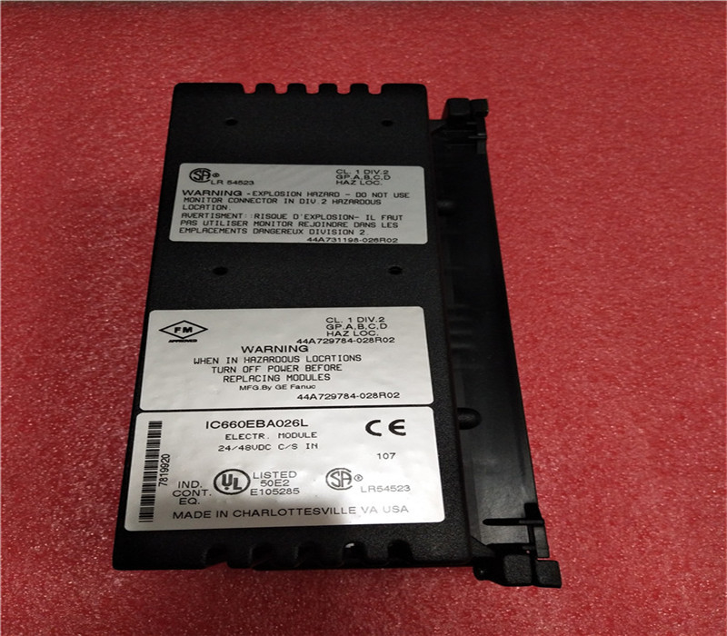 IC660BBA026 GE Fanuc GE জিনিয়াস কারেন্ট সোর্স এনালগ ইনপুট ব্লক 24 48VDC জেনারেল ইলেকট্রিক