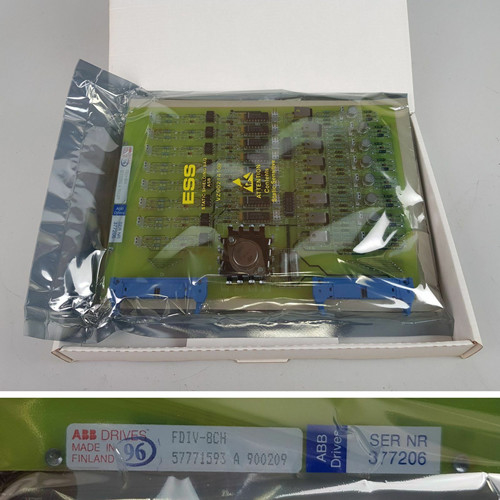 FDIV8CH ABB ড্রাইভ FDIV-8CH পাওয়ার লিঙ্ক ইন্টারফেস বোর্ড PLC খুচরা যন্ত্রাংশ 57771593 A
