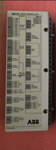 ABB DCS ACS 600 MultiDrive মডিউল ড্রাইভ কন্ট্রোল ইউনিট PLC খুচরা যন্ত্রাংশ NDCU-51C